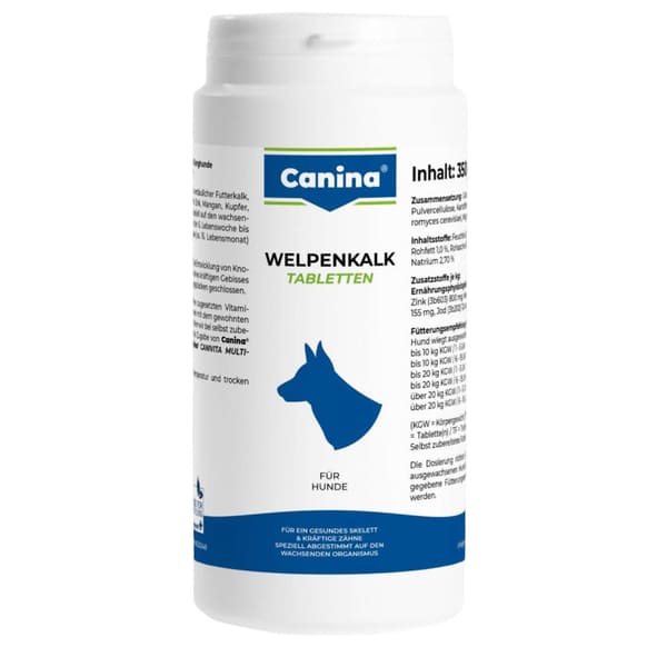 Canina Welpenkalk tabletes kauliem kucēniem 350 g N350